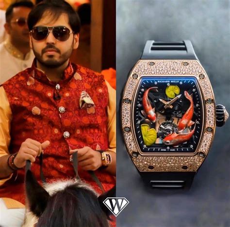 ambani son richard mille